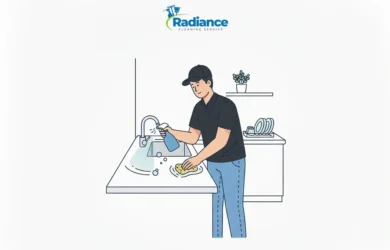 Kitchen Cleaning Services in Lucknow: Radiance Cleaning Services