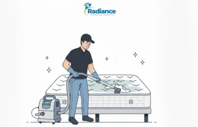 Mattress Cleaning Services in Lucknow: Why Radiance Cleaning Services Is the #1 Choice for Healthy, Hygienic Sleep