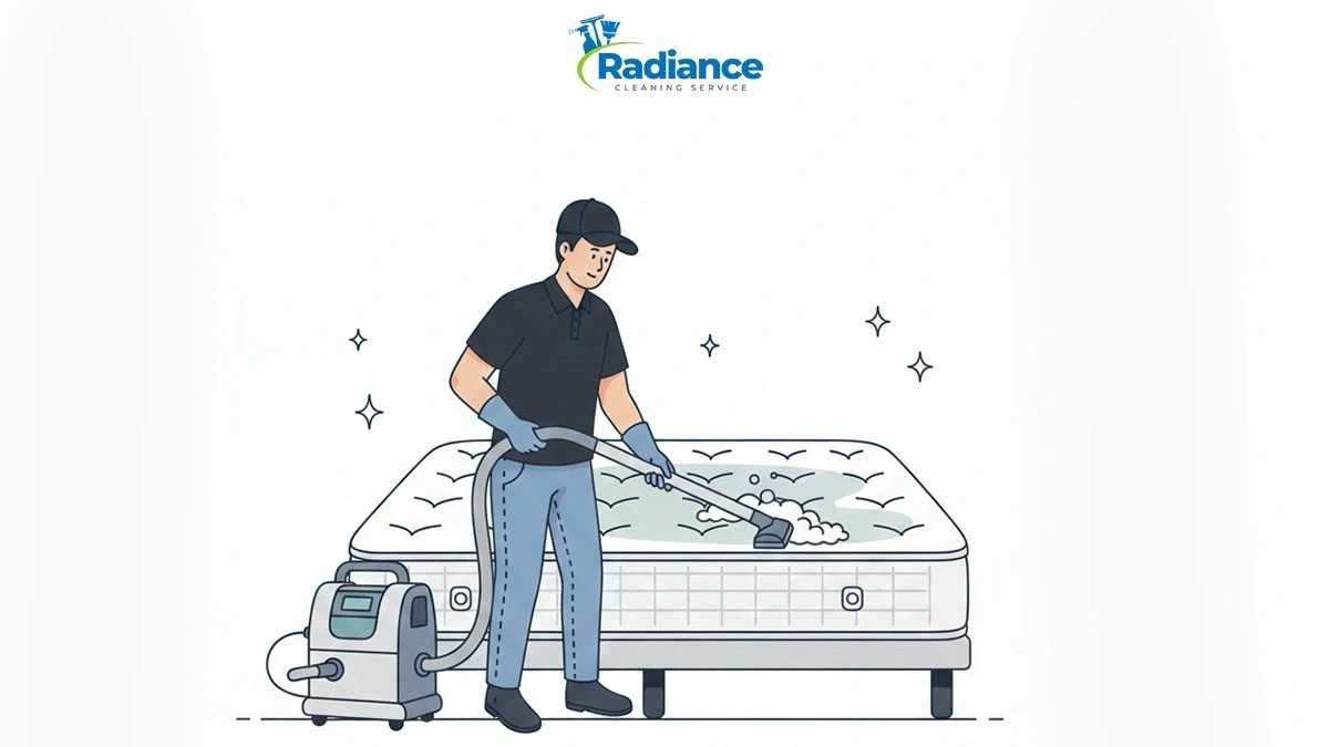 Mattress Cleaning Services in Lucknow: Why Radiance Cleaning Services Is the #1 Choice for Healthy, Hygienic Sleep