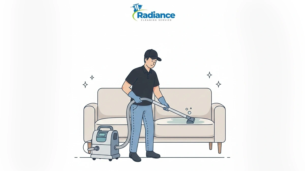 Sofa Cleaning Services in Lucknow: Why Radiance Cleaning Services Is the Ultimate Choice for Clean, Fresh & Germ-Free Sofas