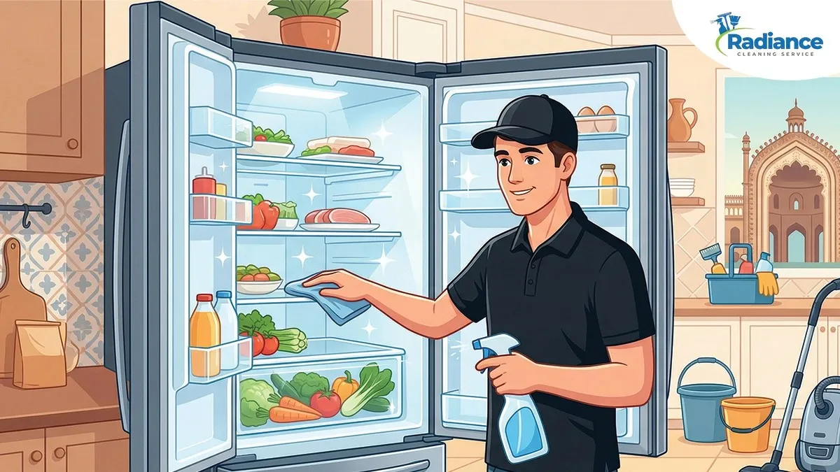 Fridge Cleaning Services in Lucknow: Why Radiance Cleaning Services Is the Best Choice for a Hygienic Refrigerator