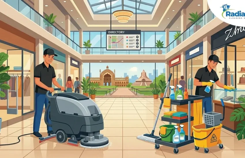 Mall Cleaning Services in Lucknow: Why Radiance Cleaning Services Is the Best Choice for Commercial Spaces