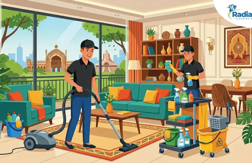 Villa Cleaning Services in Lucknow: Why Radiance Cleaning Services Is the Ultimate Choice for Luxury Home Cleaning