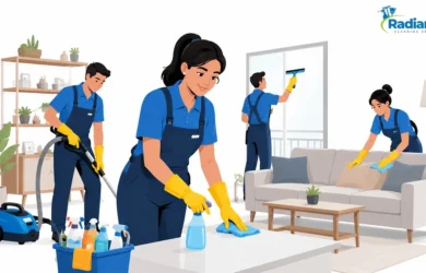 Best Flat Cleaning Services in Lucknow: Why Radiance Cleaning Services Is the First Choice for Spotless Homes
