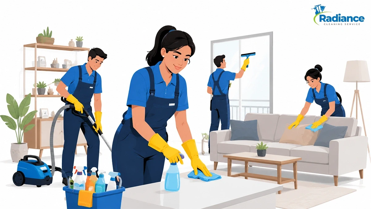 Best Flat Cleaning Services in Lucknow: Why Radiance Cleaning Services Is the First Choice for Spotless Homes