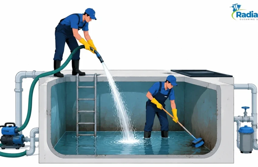 Underground Water Tank Cleaning in Unnao